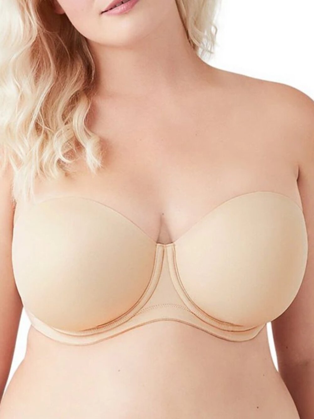 Wacoal Red Carpet Full-Busted Underwire Convertible Strapless Bra Size 44 DD